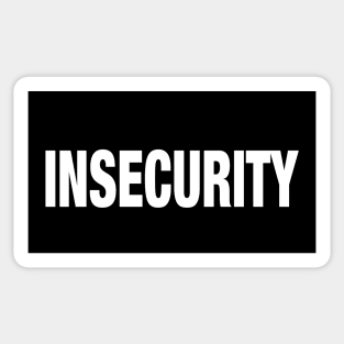 INSECURITY - Security T-Shirt Parody Sticker